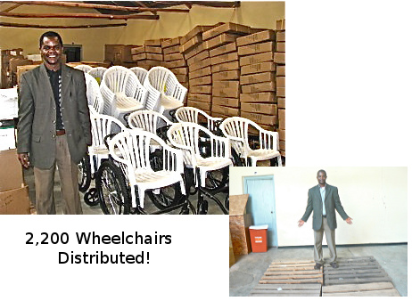 2,200 wheelchairs distributed!