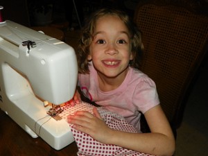 Making Dresses for girls in Malawi