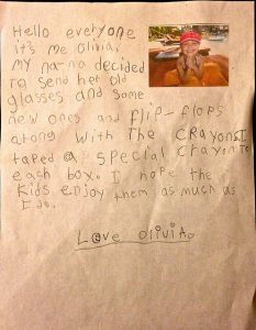Olivia Letter