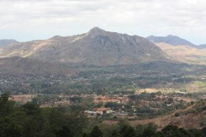 Plateau overlooking Zomba