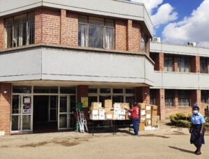 Supplies set for handover