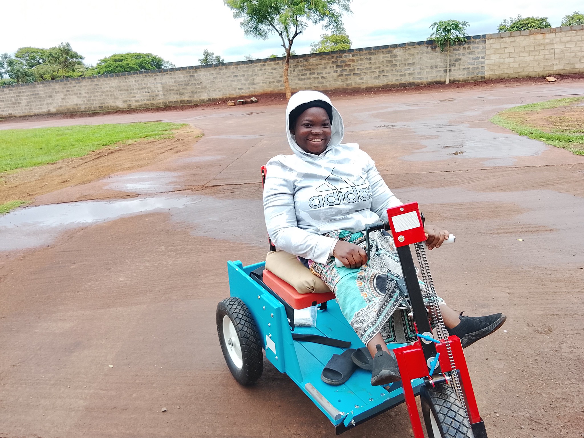 BREAKING DOWN BARRIERS ON A RAINY DAY